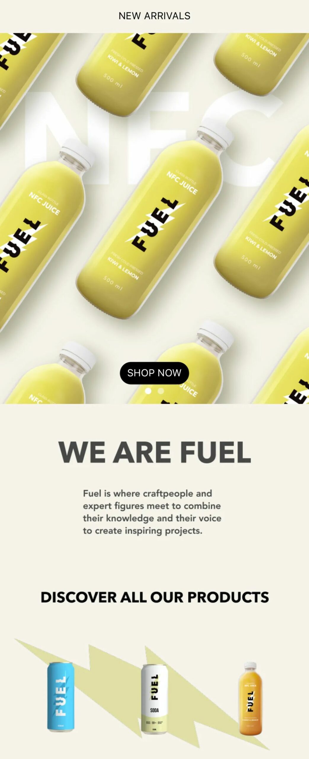 模板推薦 | 年輕跳躍的FUEL 主題，多角度展示、動效視覺一絕！